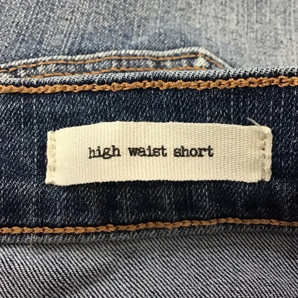 Jessica Simpson High Waist Denim Shorts Size 14/32